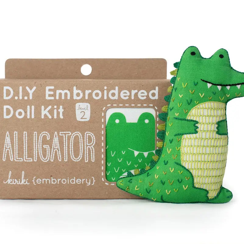 Alligator - Embroidery Kit image 2
