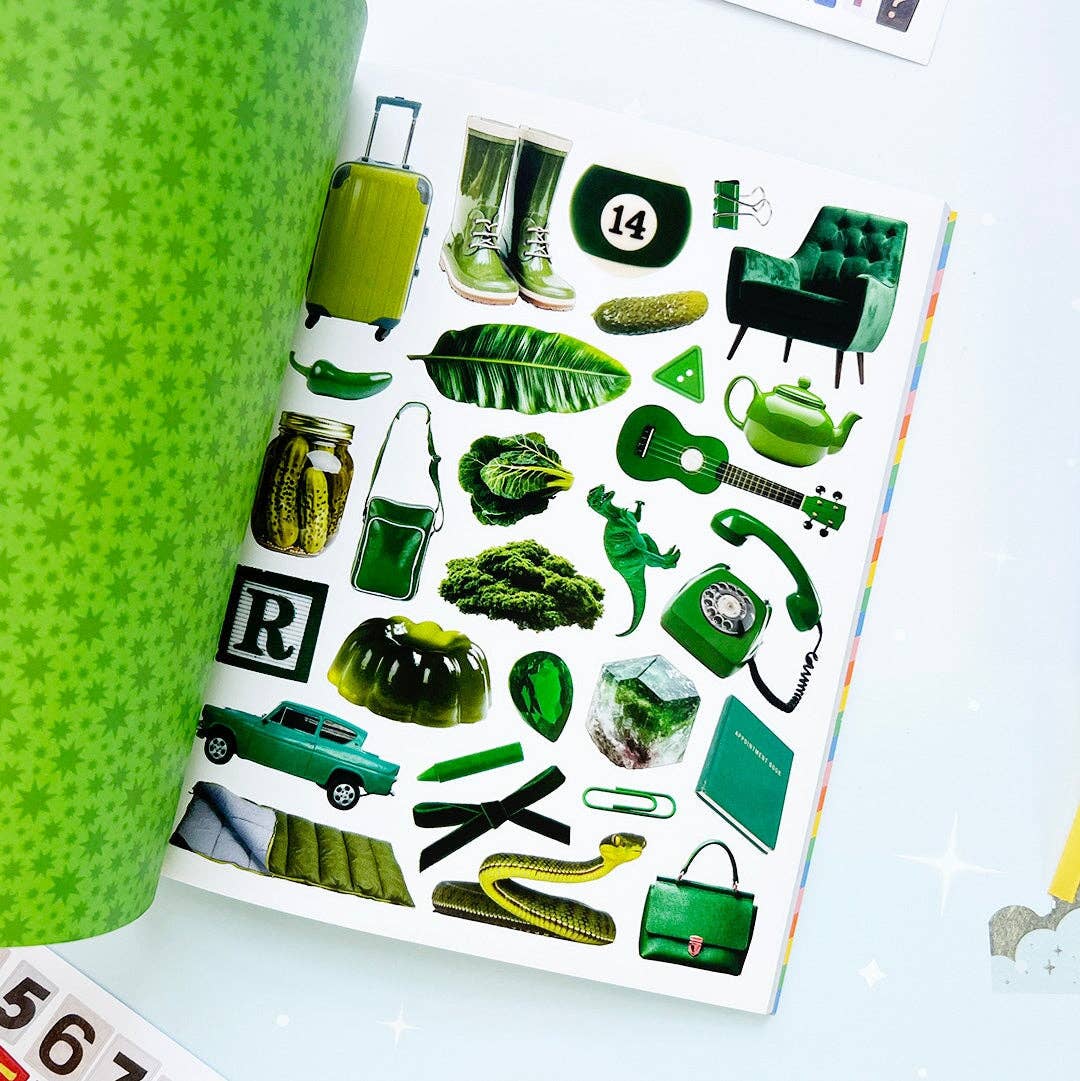 Real Life Sticker Sticker the Rainbow Book Vol 2: In Real Life – Create Shoppe