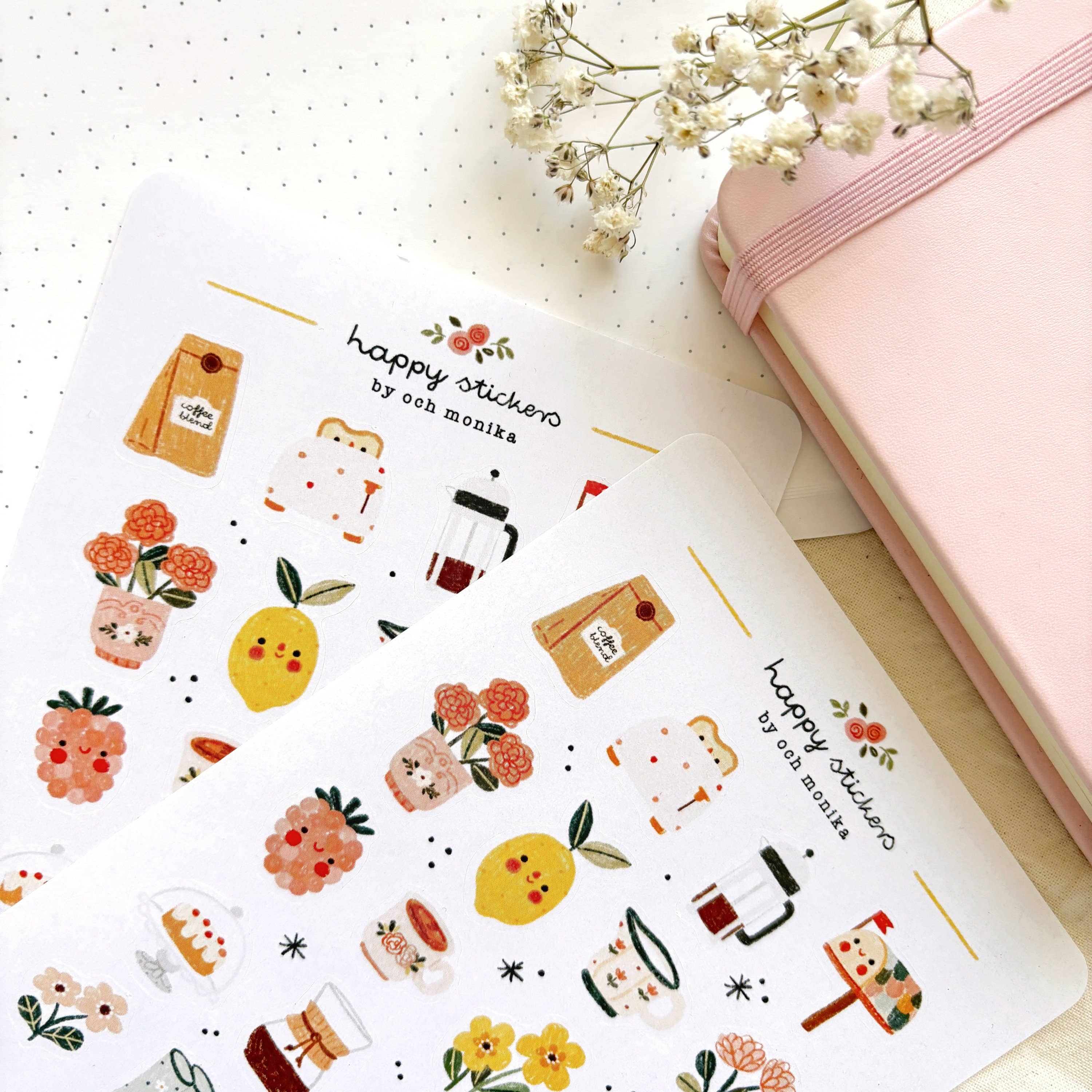 Cottagecore - Planner & Journal Stickers | A6 Matte Paper #1