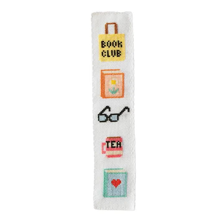 Bookish Bookmark Cross Stitch Kit image 0