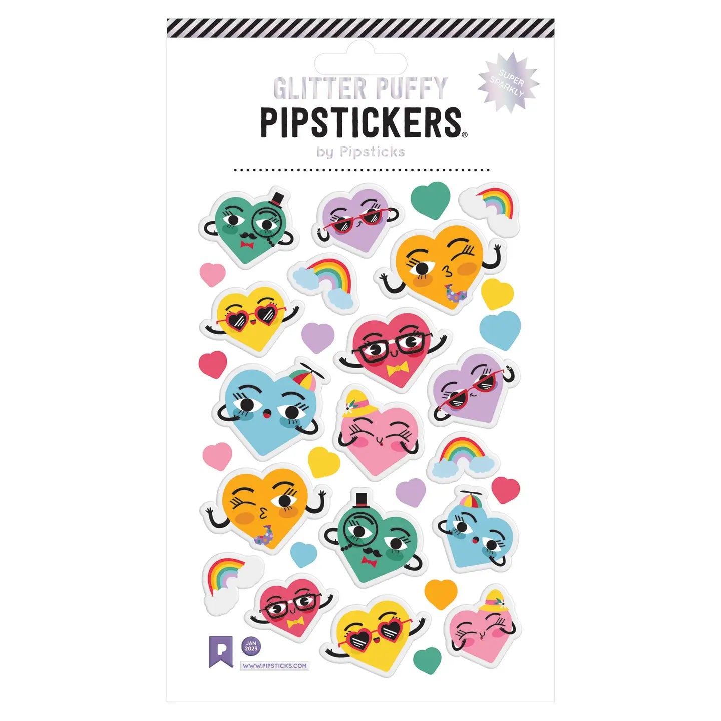 Pipsticks Glitter Puffy Stickers - image 5