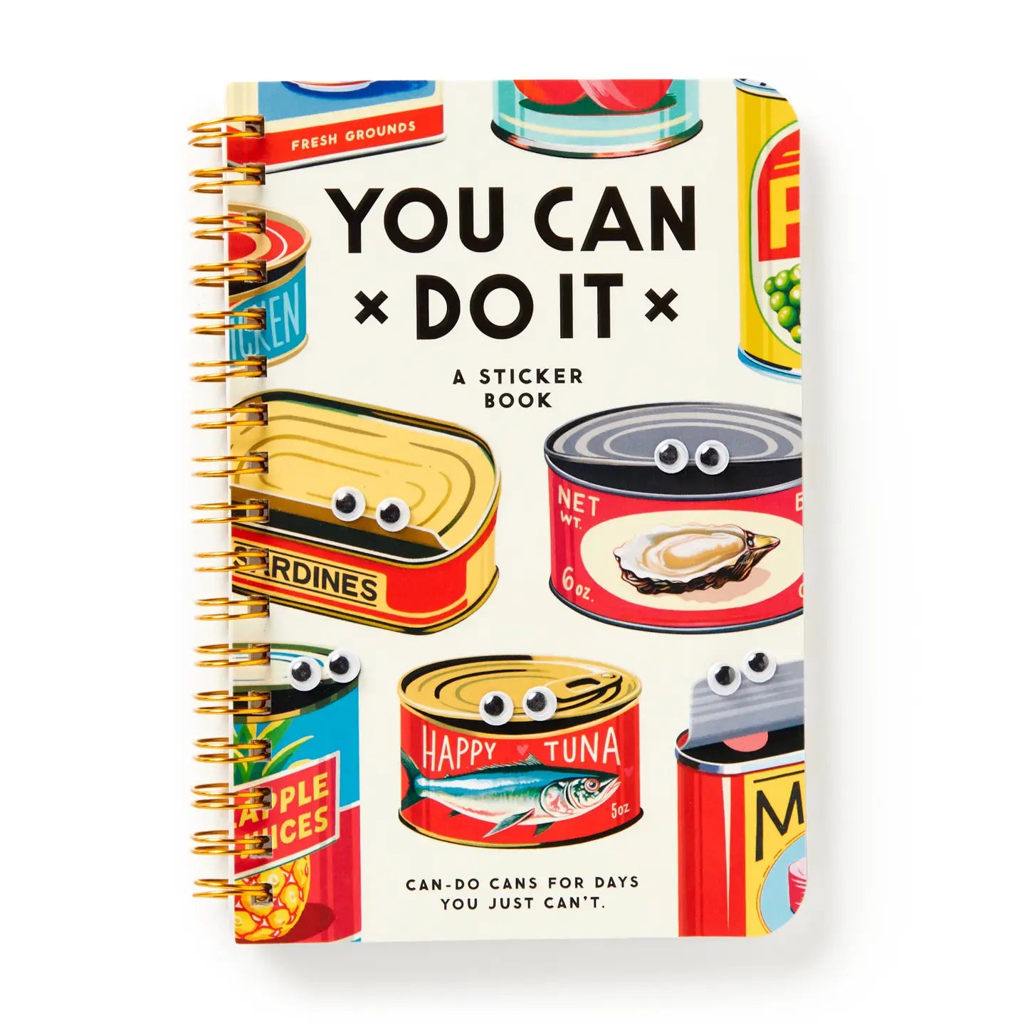 Brass Monkey You Can Do It Googly Sticker Book image 1
