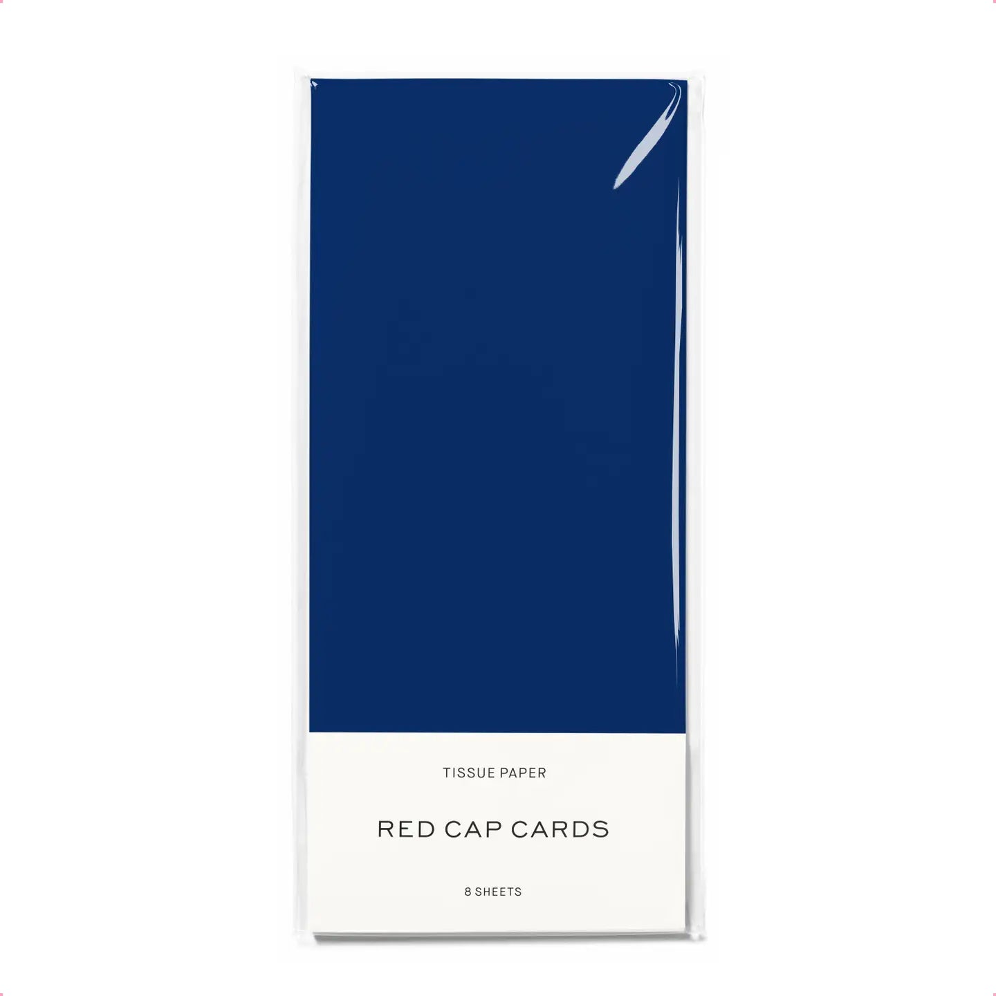 Royal Blue Tissue Paper - 8 Sheets image 0