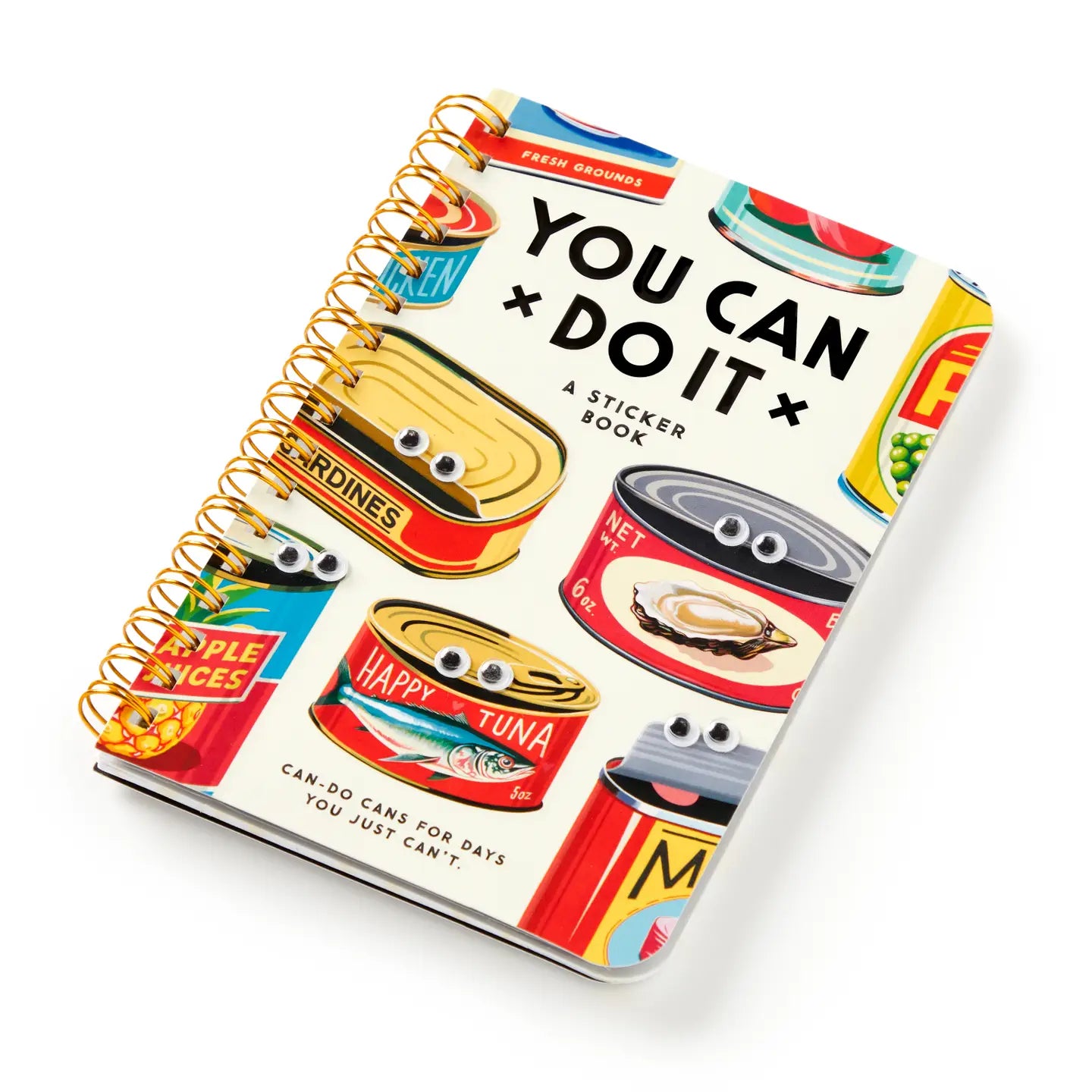 Brass Monkey You Can Do It Googly Sticker Book image 0