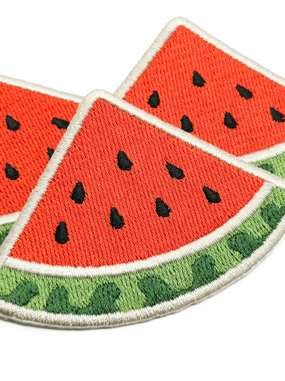 Watermelon Embroidered Patch Summer Fruit Picnic Beach