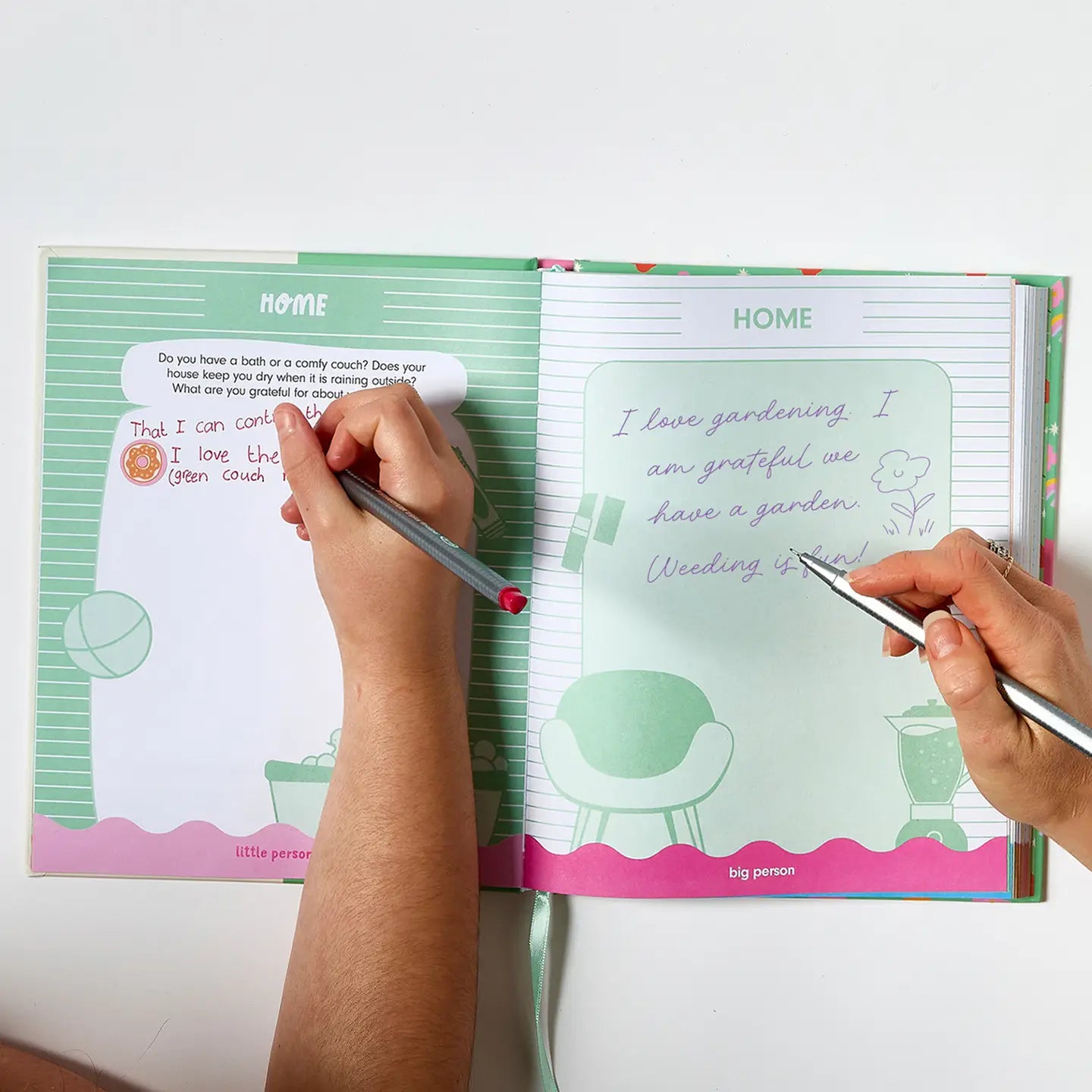 Kid + Adult Gratitude Journal image 2