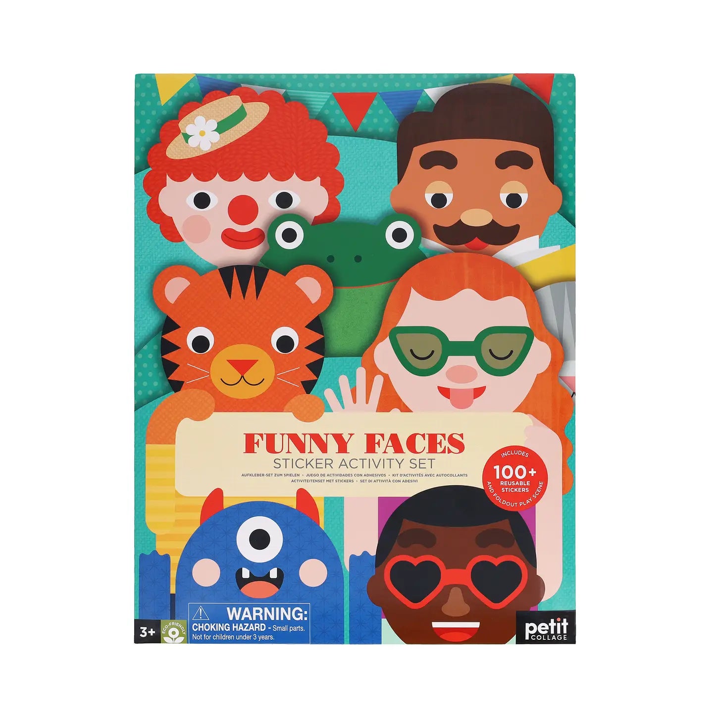 Funny Faces Sticker Activity Set image 0