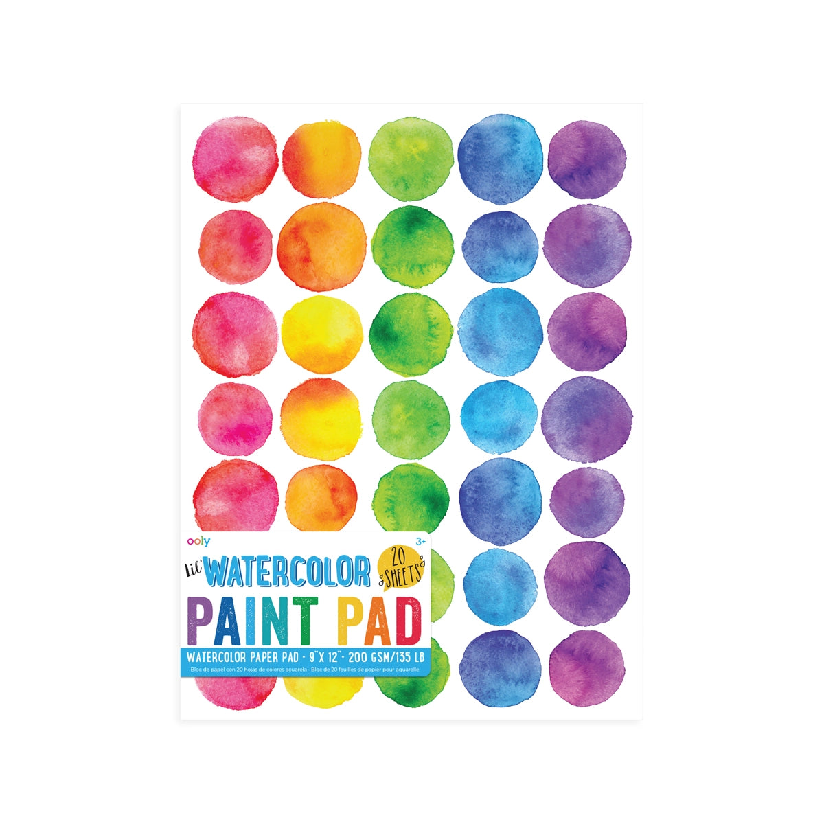 Lil' Watercolor Paint Pad - 1 Pc image 0