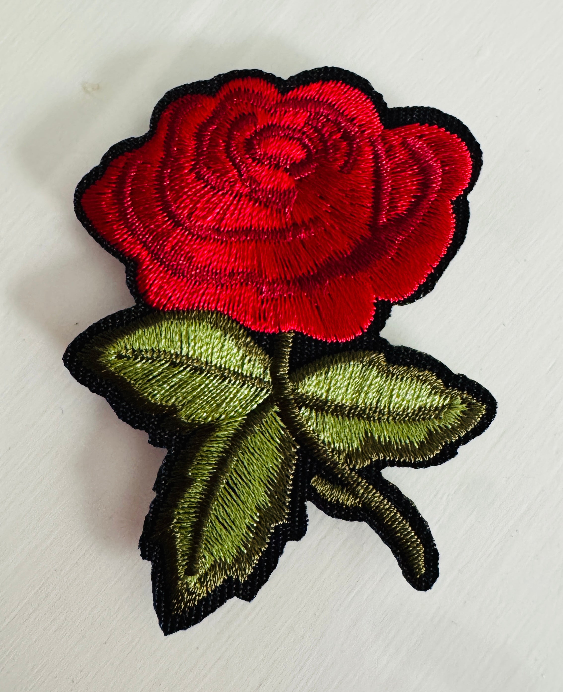 Red Rose Patch