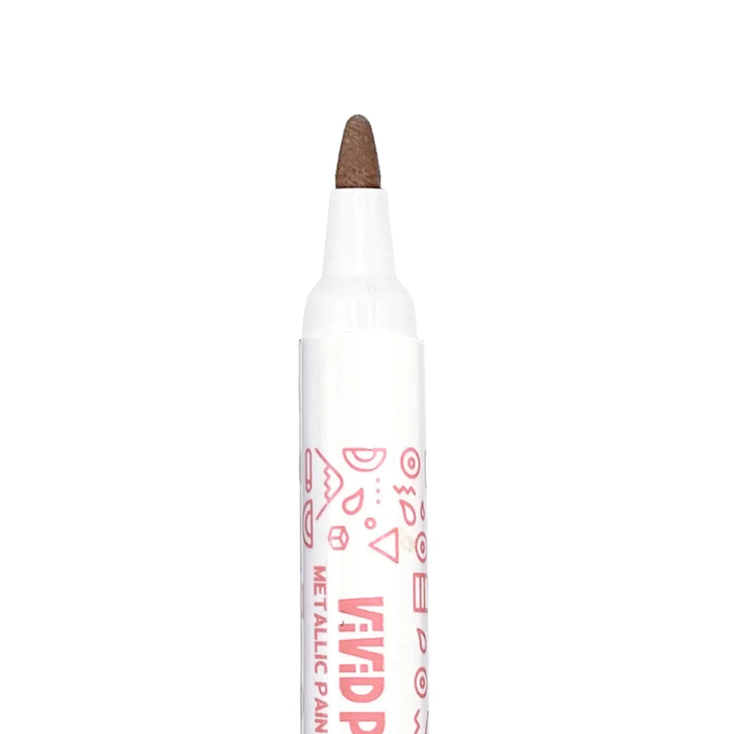 Vivid Pop! Water-Based Paint Markers: Metallic (Set of 8) image 2