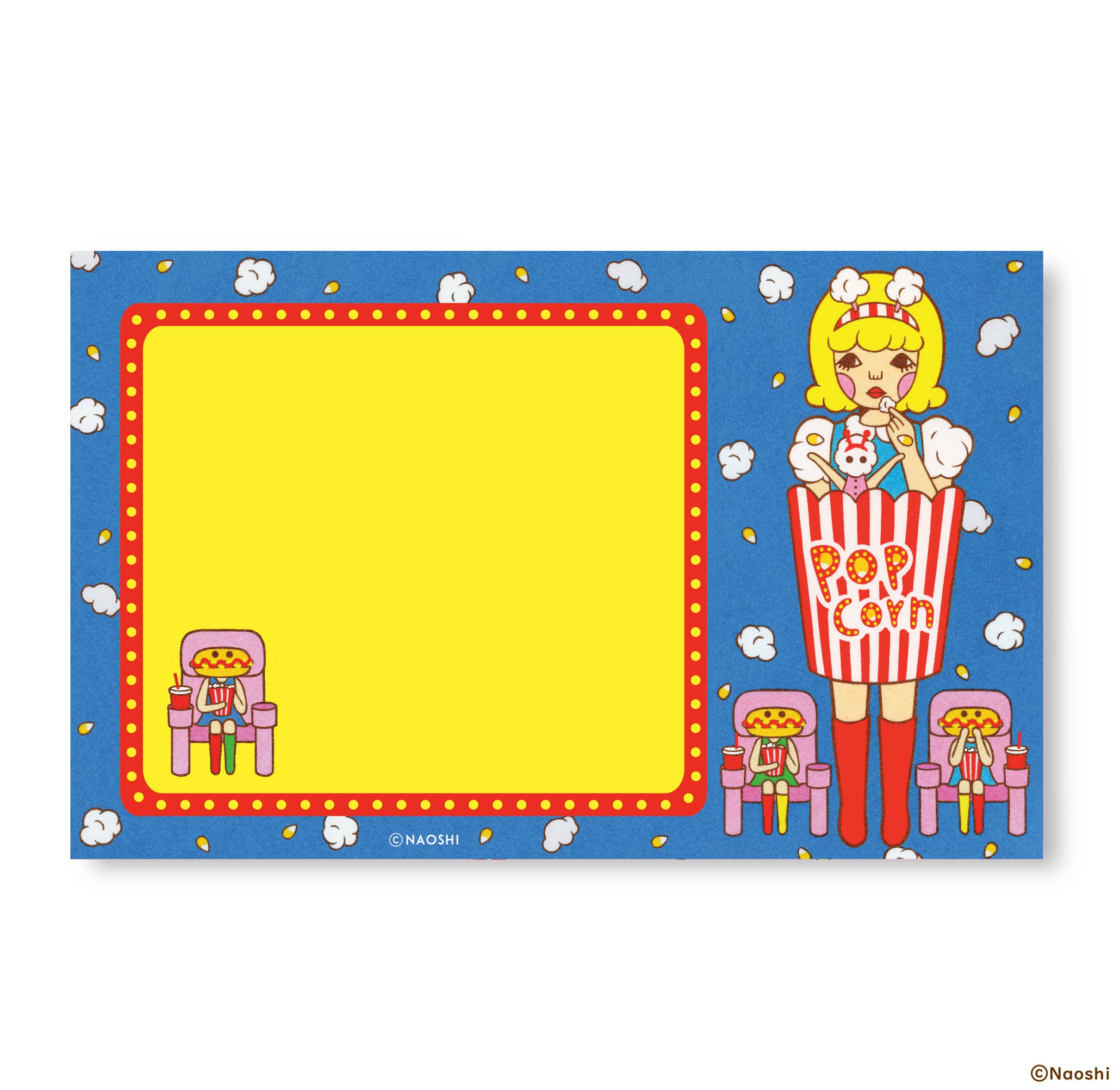Notepad -Popcorn Girl-