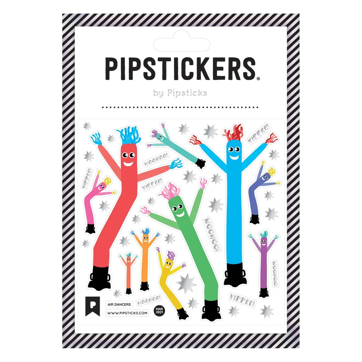 Air Dancers Pipstickers 4x4 image 0