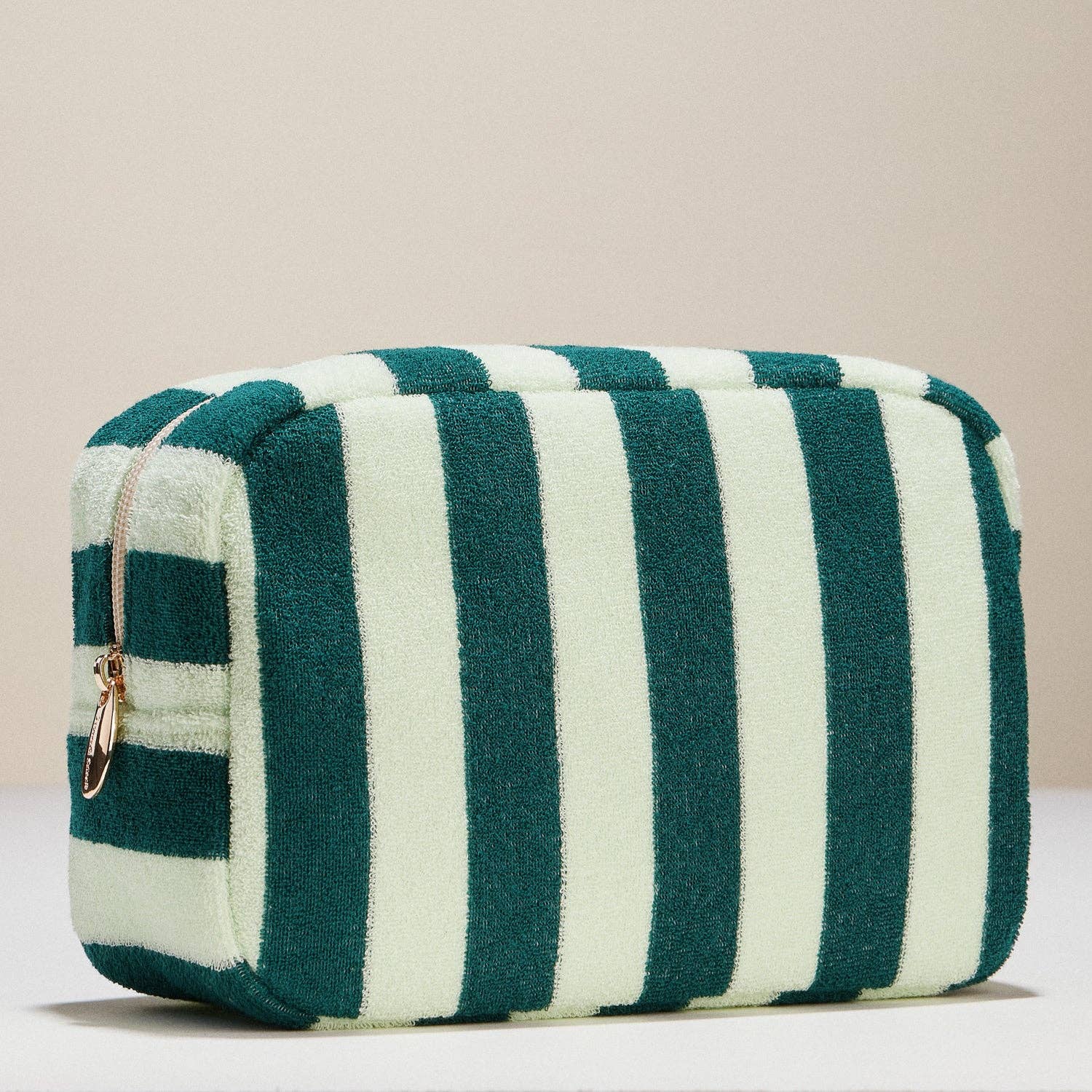Striped Terry Fabric | Travel Pouch