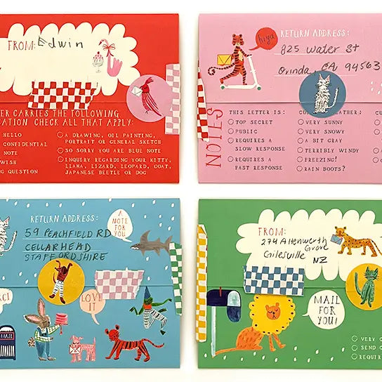 Animal Menagerie Stationery Kit image 3