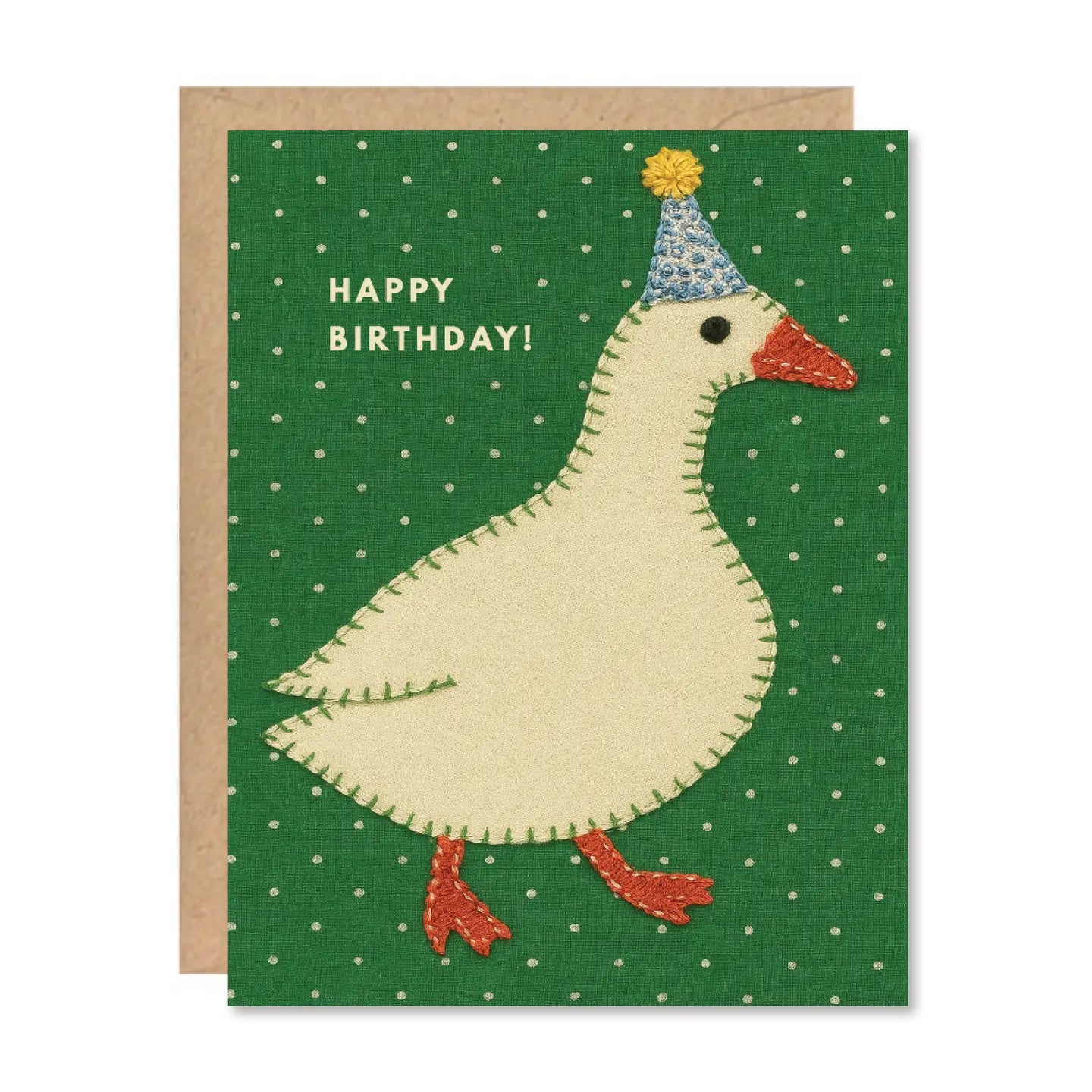 Greeting Card - Birthday Goose image 0