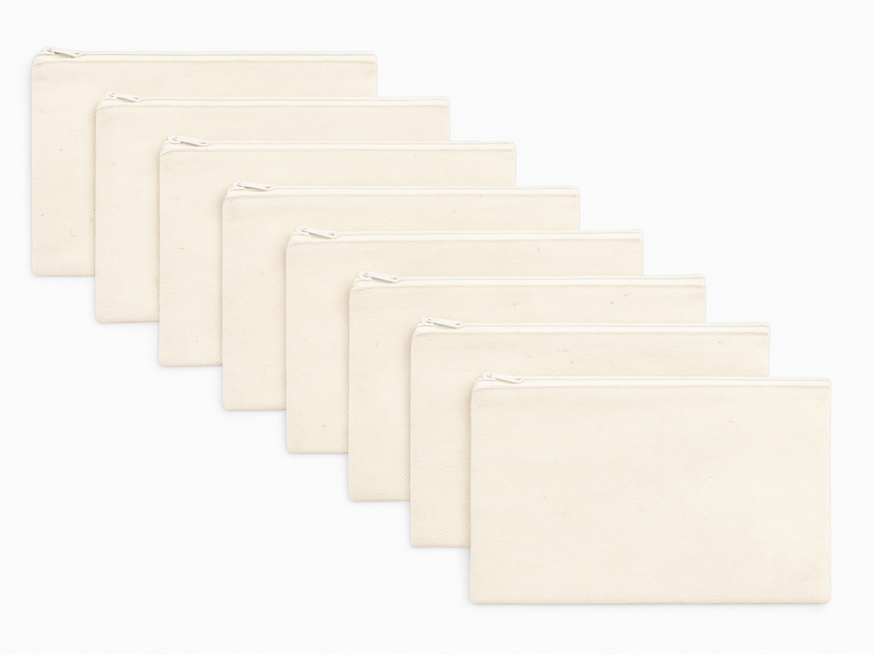 Canvas Pouches | Plain Travel Pouch | MakeUp Pouch