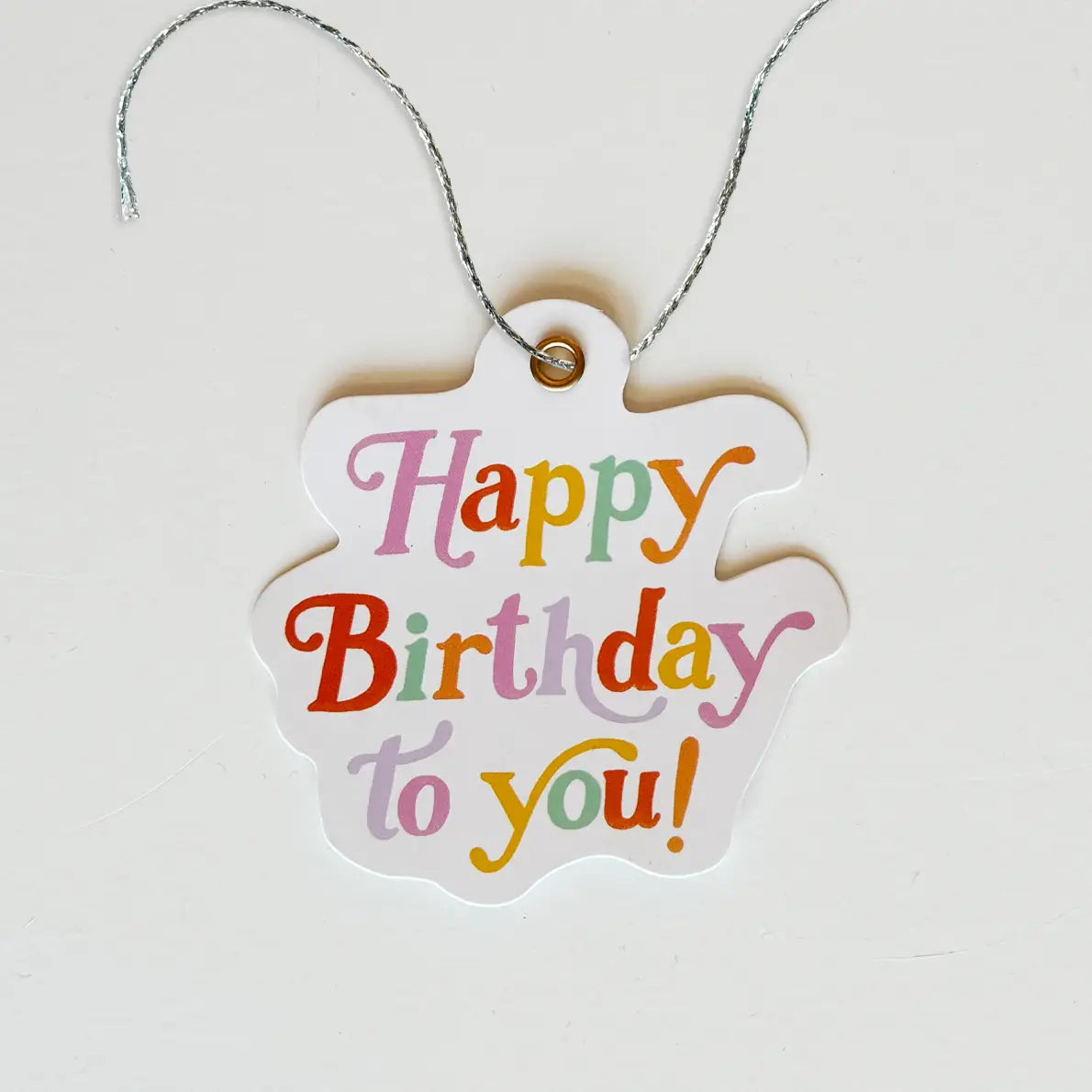 Colorful Birthday Diecut Gift Tags image 0