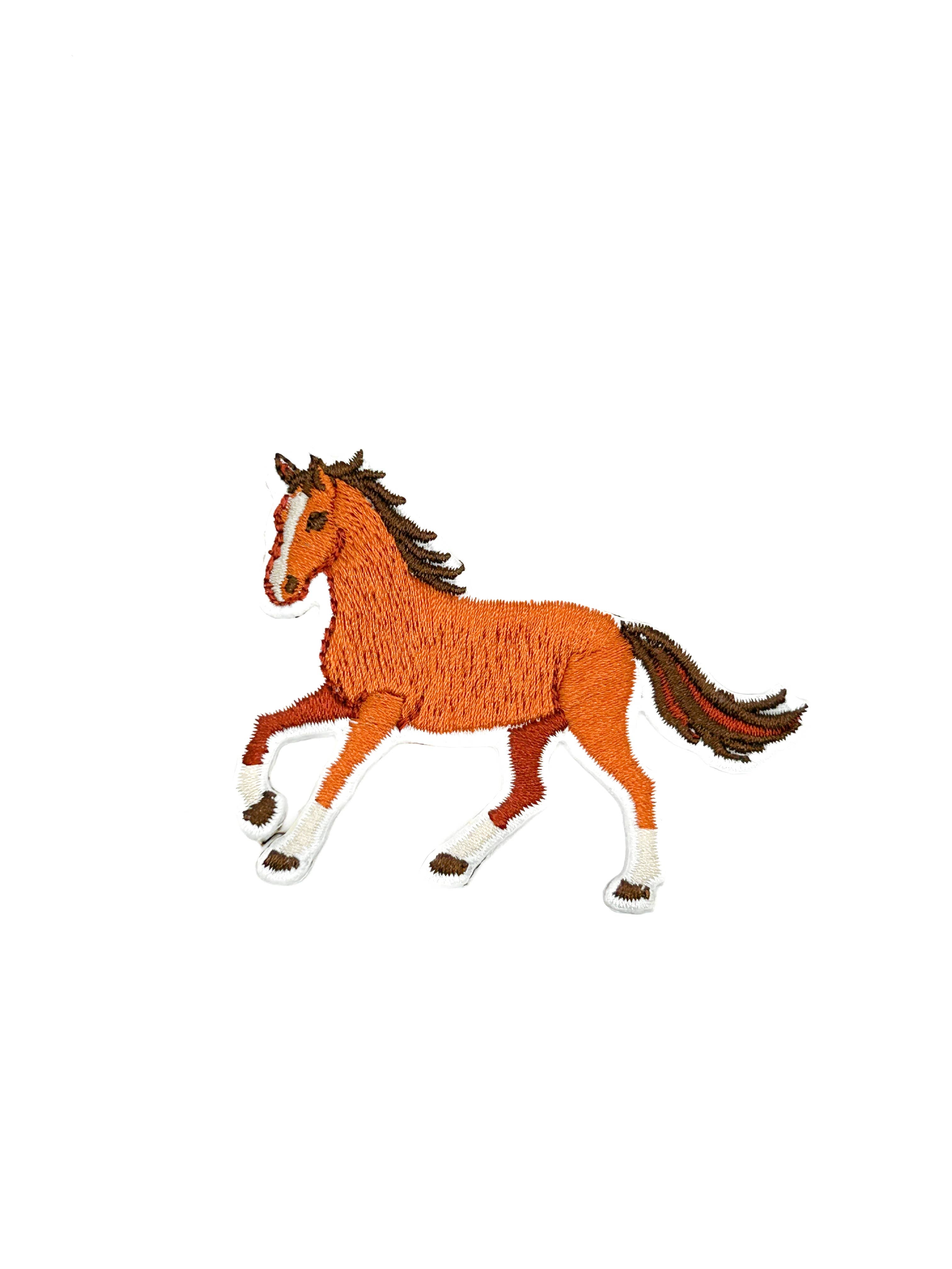 Horse Embroidered Patch – Western Patch, Equestrian Patch