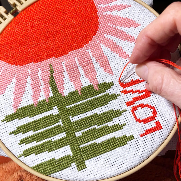 Love Cross Stitch Kit image 2