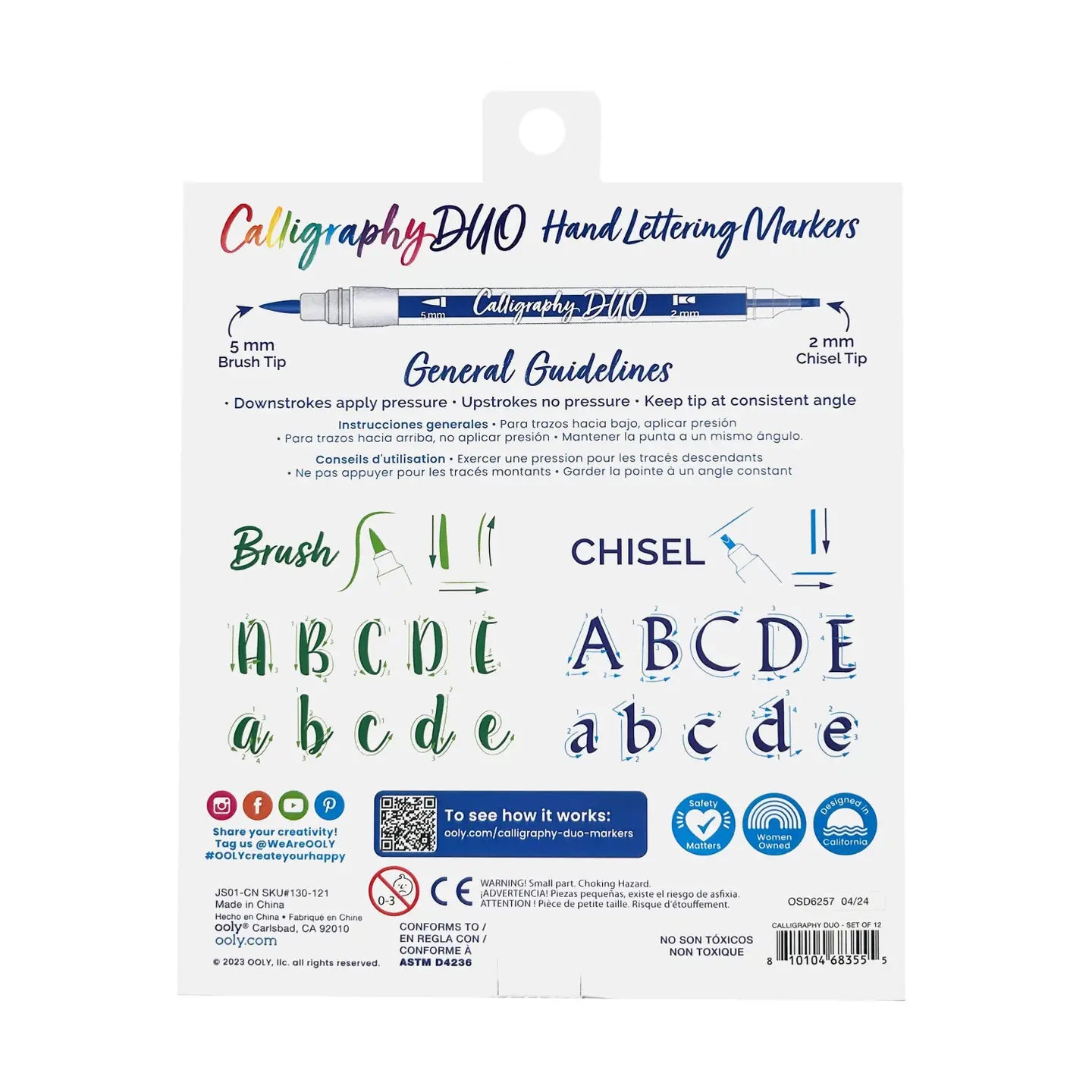 Calligraphy Duo Markers - Set of 12 image 3