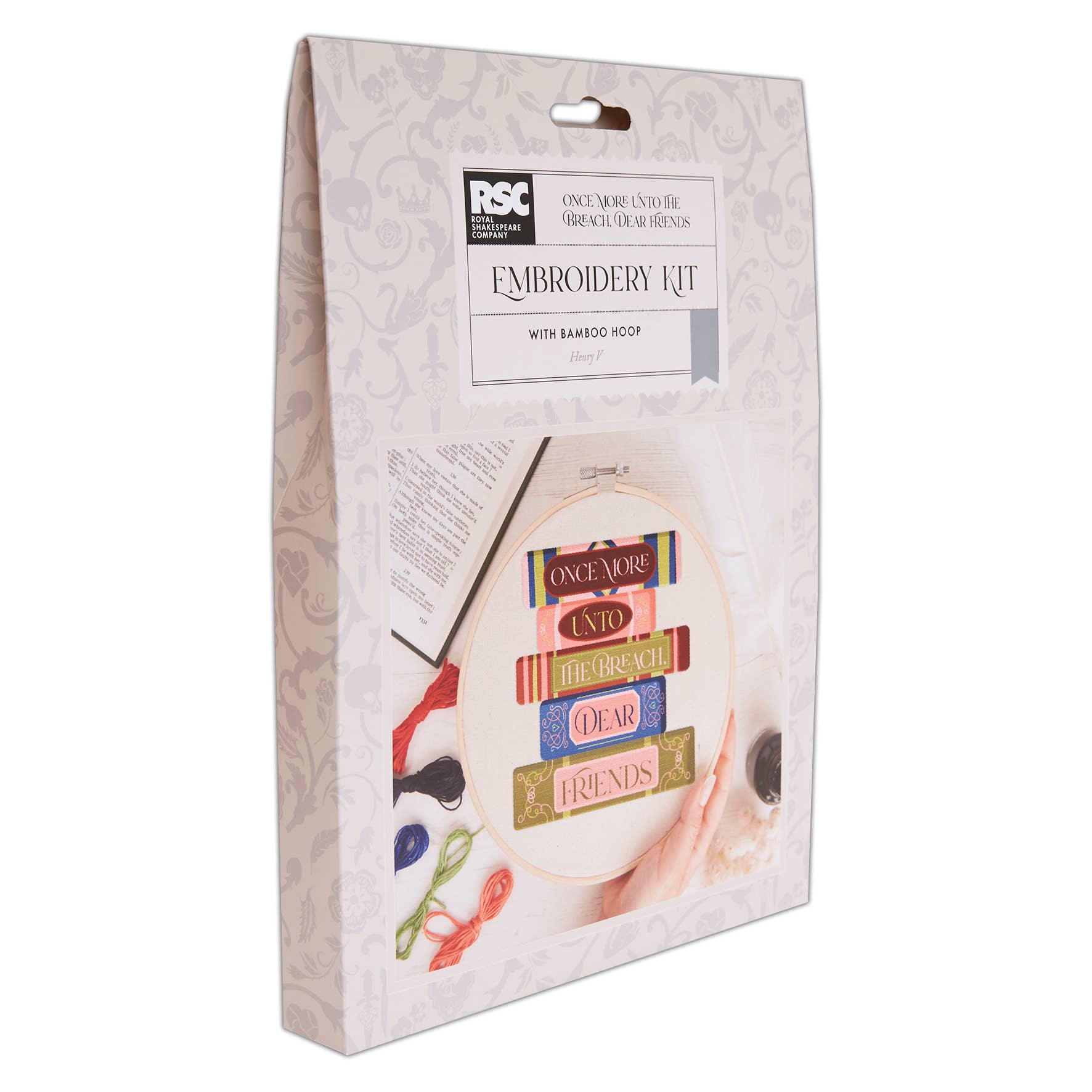 Royal Shakespeare Company Embroidery Kit 8", Unto The Breach