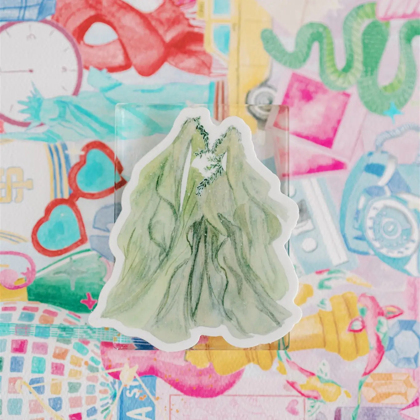 Taylor Swift Folklore Costume Sticker image 2
