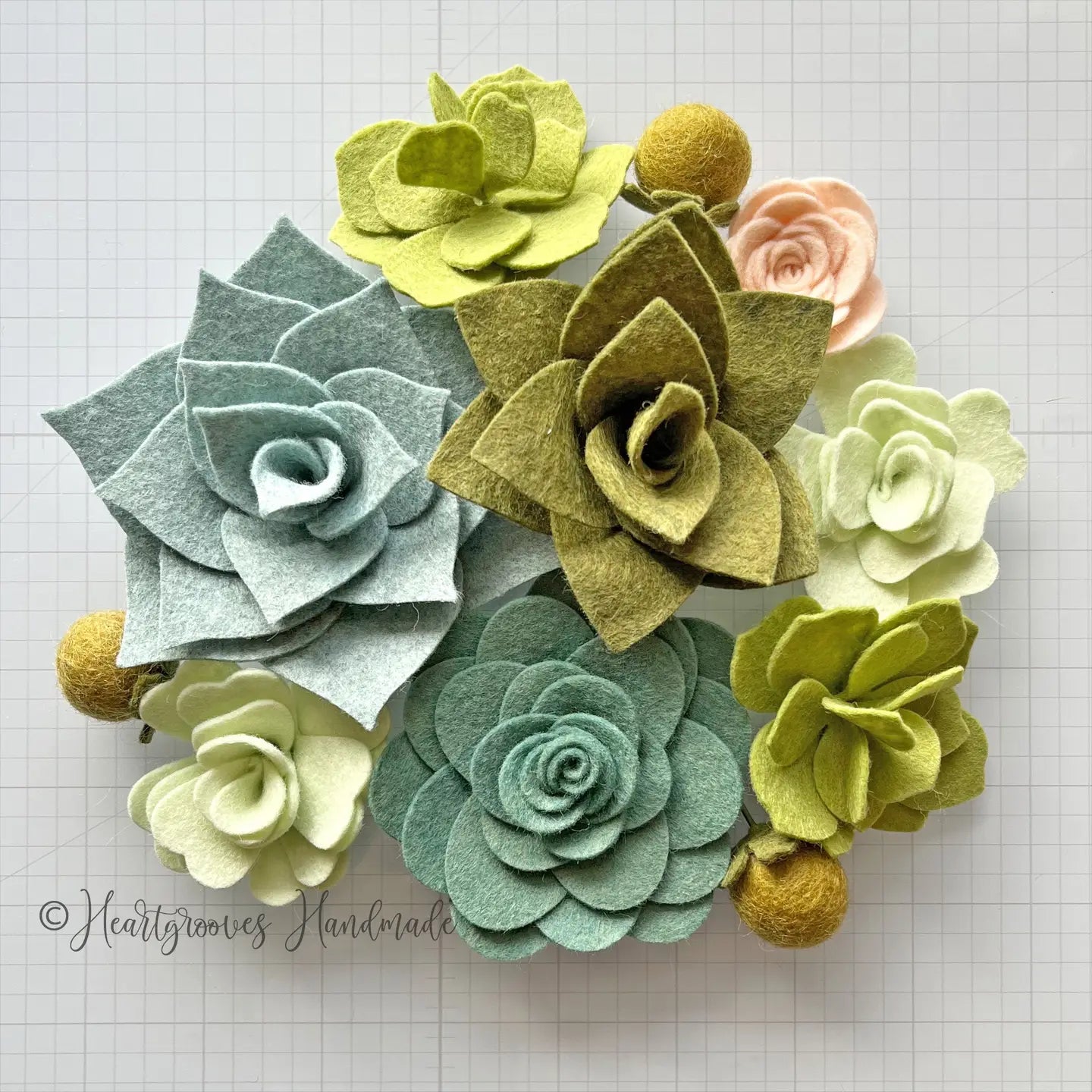 Mini Felt Flower Kit image 4