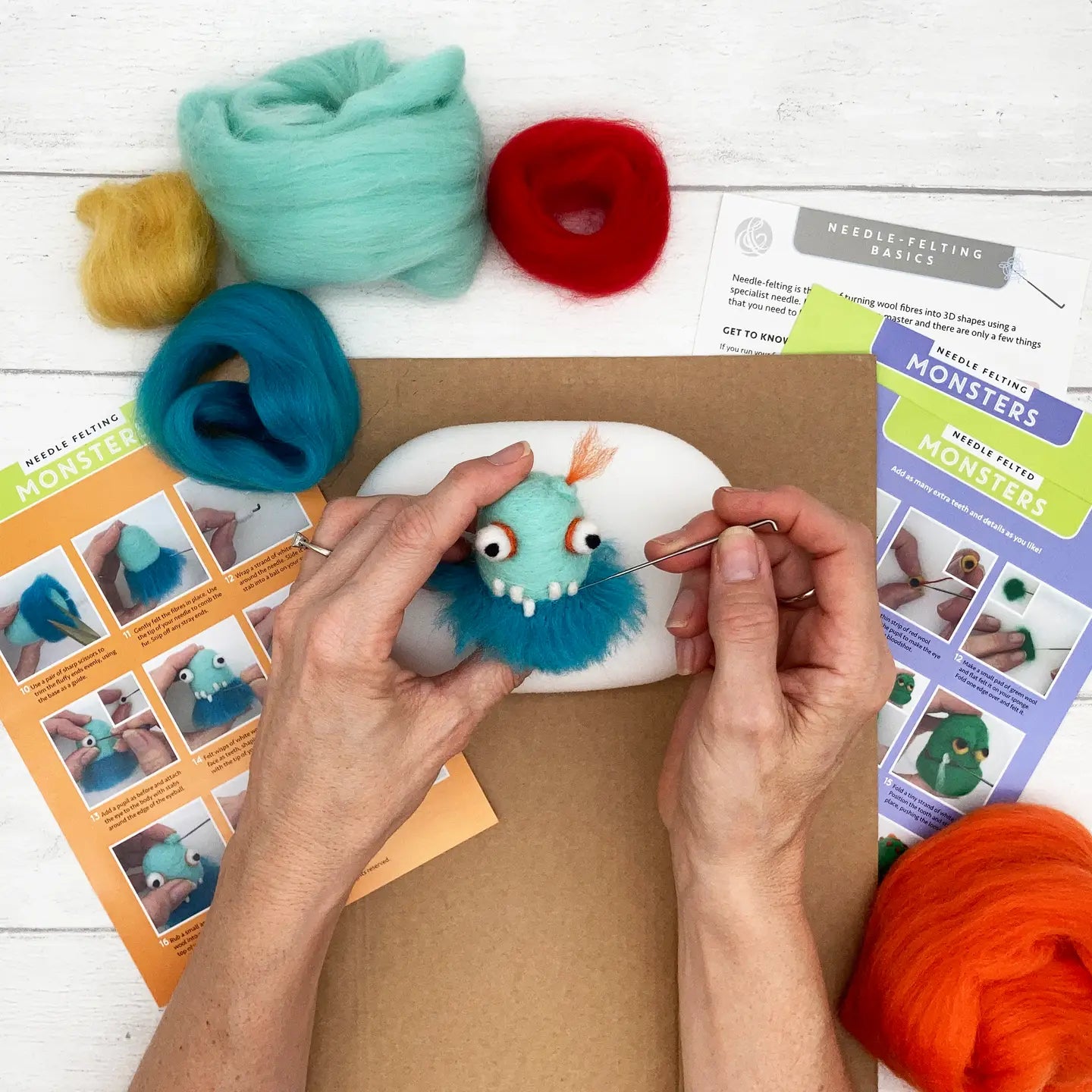 Needle Felting Kit - Monsters image 3