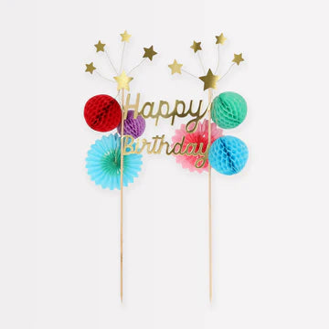 Happy Birthday Cake Topper by Meri Meri image 0