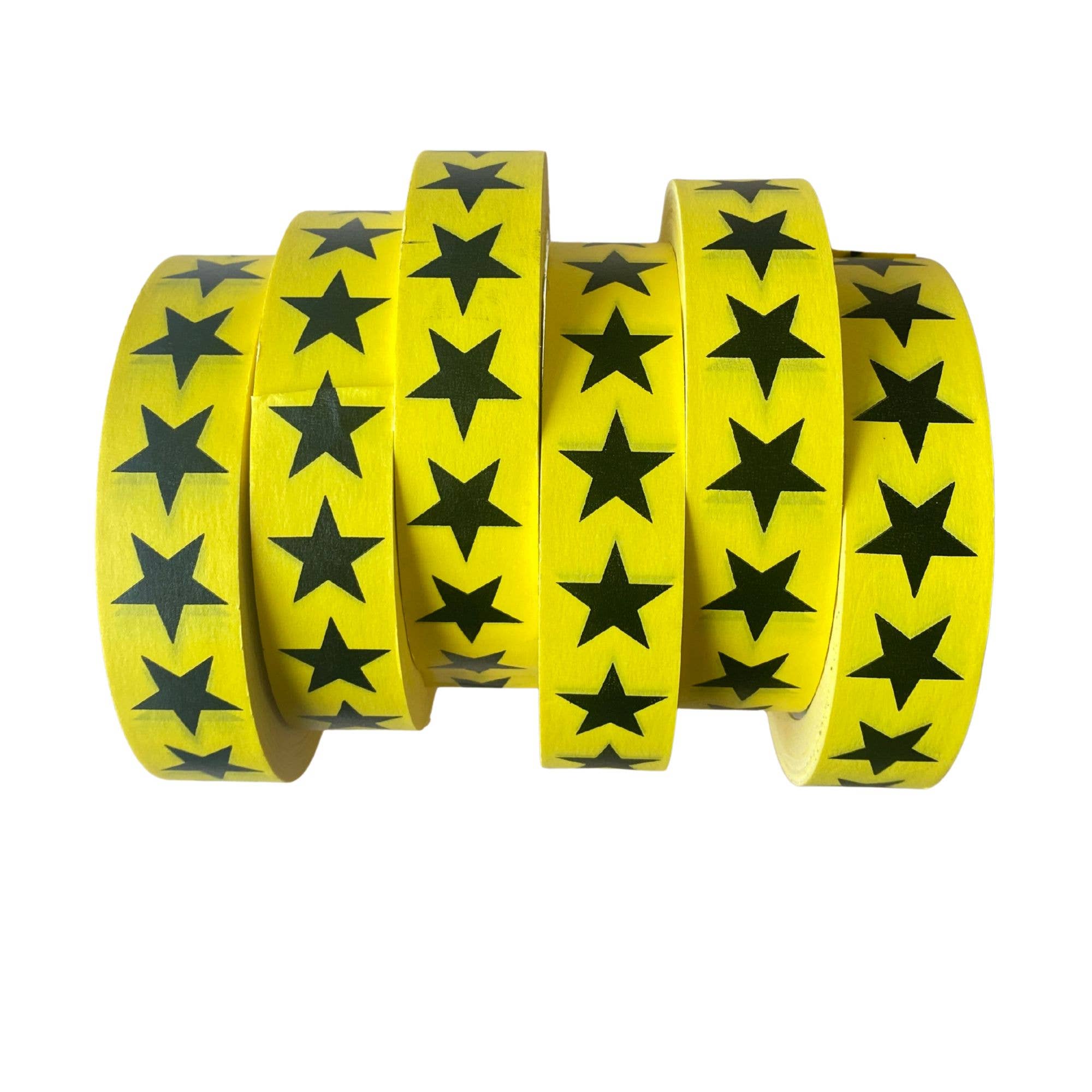 Eco Paper Adhesive Tape | 50m | Yellow Star