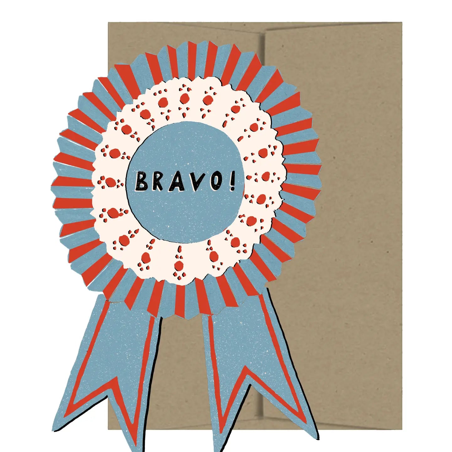 Bravo Medallion - Die Cut Card by Isatopia image 0