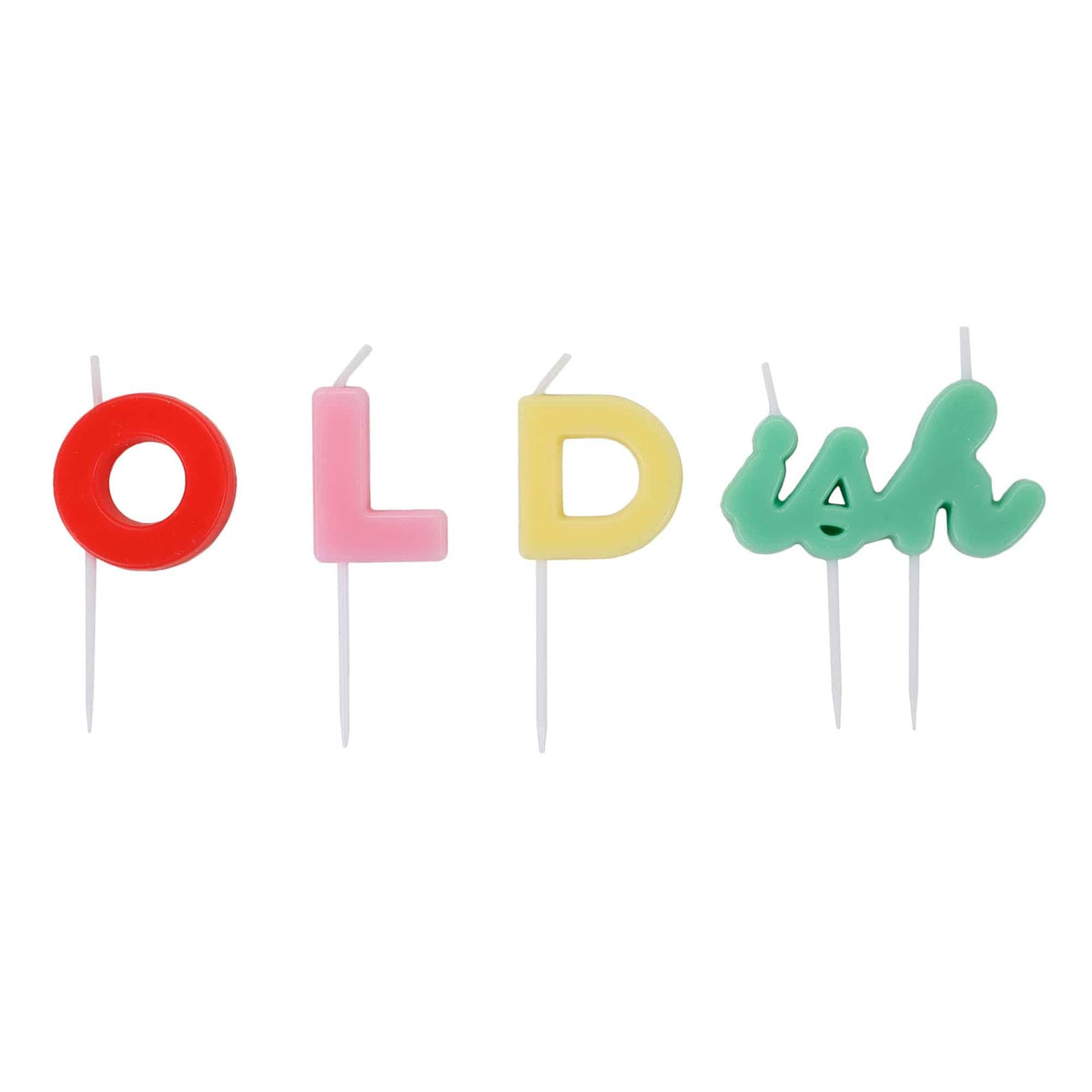 Packed Party Oldish Celebration Candle Party Decor