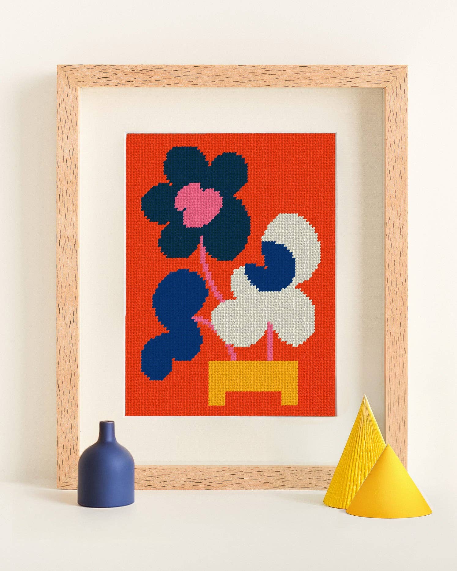 Mickebana Trio Beginner Needlepoint Kit