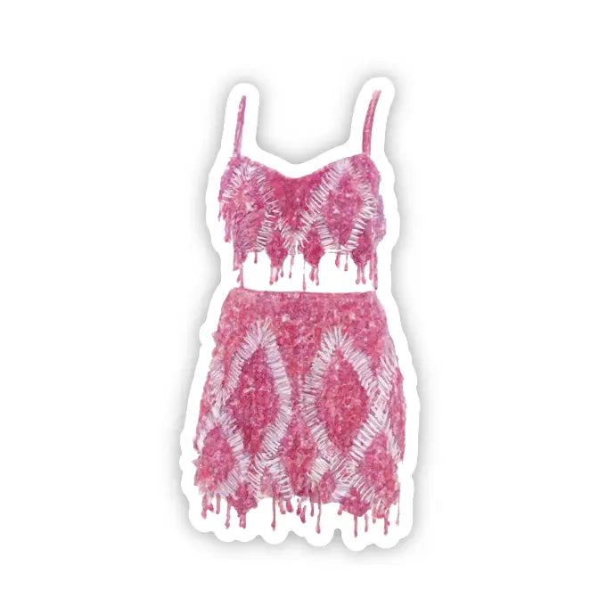 Taylor Swift 1989 Dress Sticker image 0