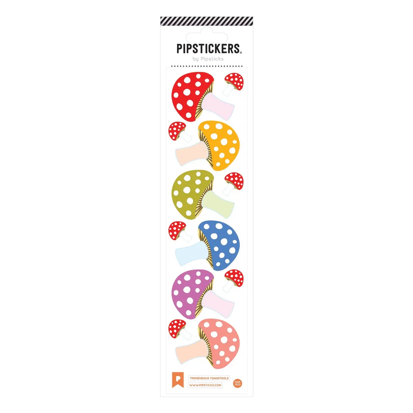 Tremendous Toadstools Pipstickers 2x8 image 0