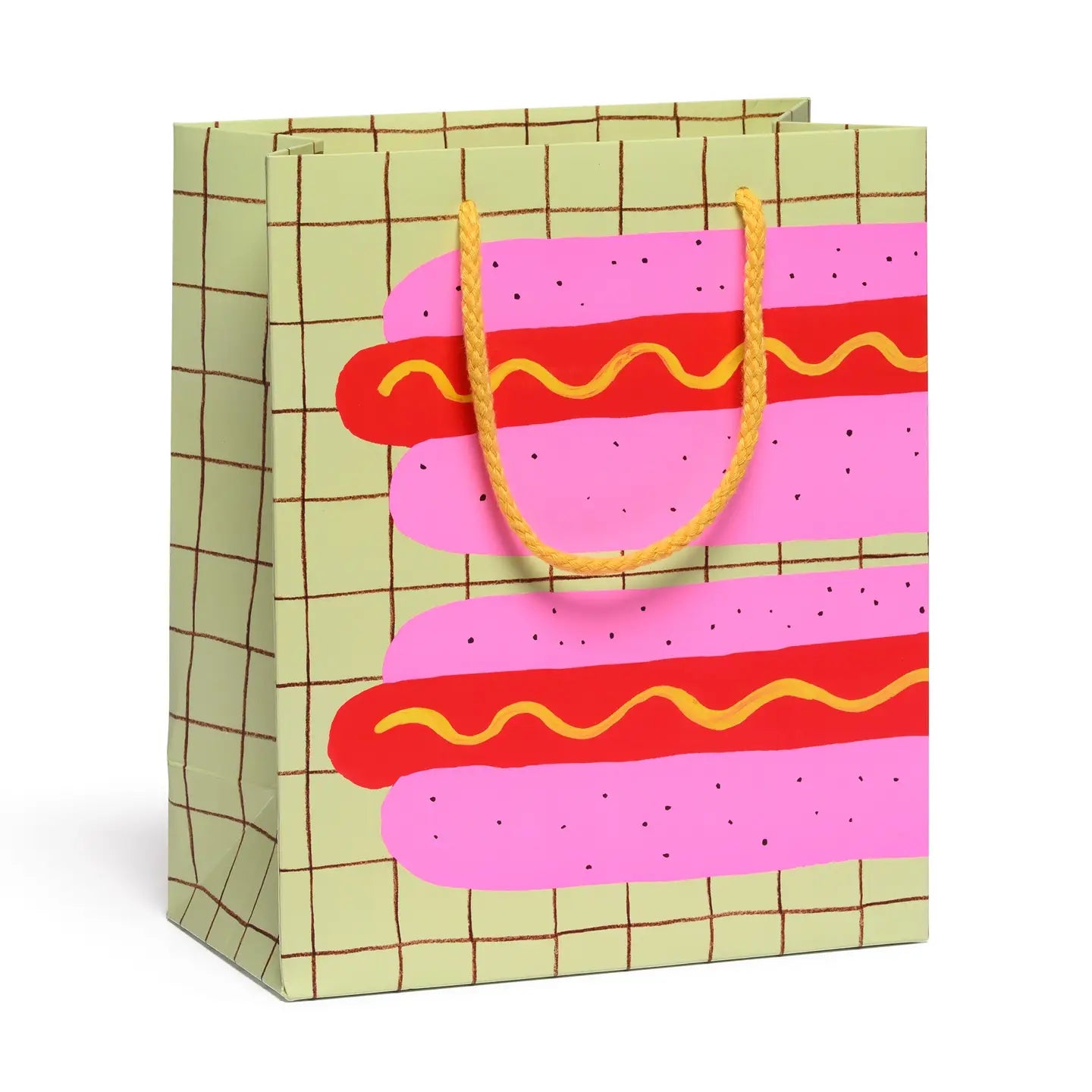 Neon Hot Dog Medium Gift Bag image 0