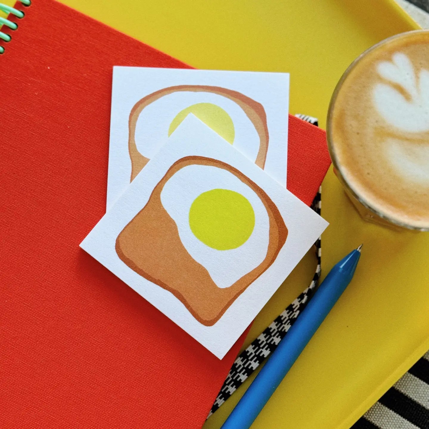 Egg & Toast It Sticky Notes image 1