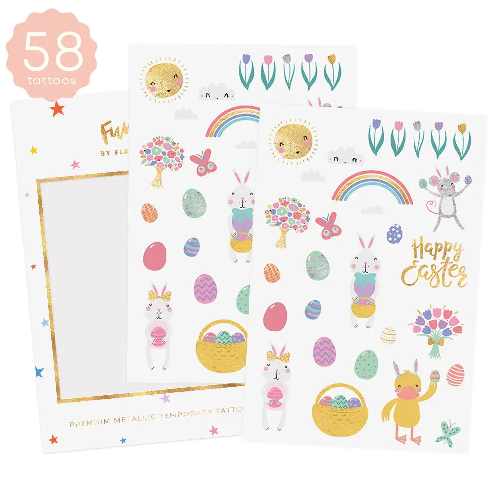 Flash Tats: Easter Inspired Metallic image 0