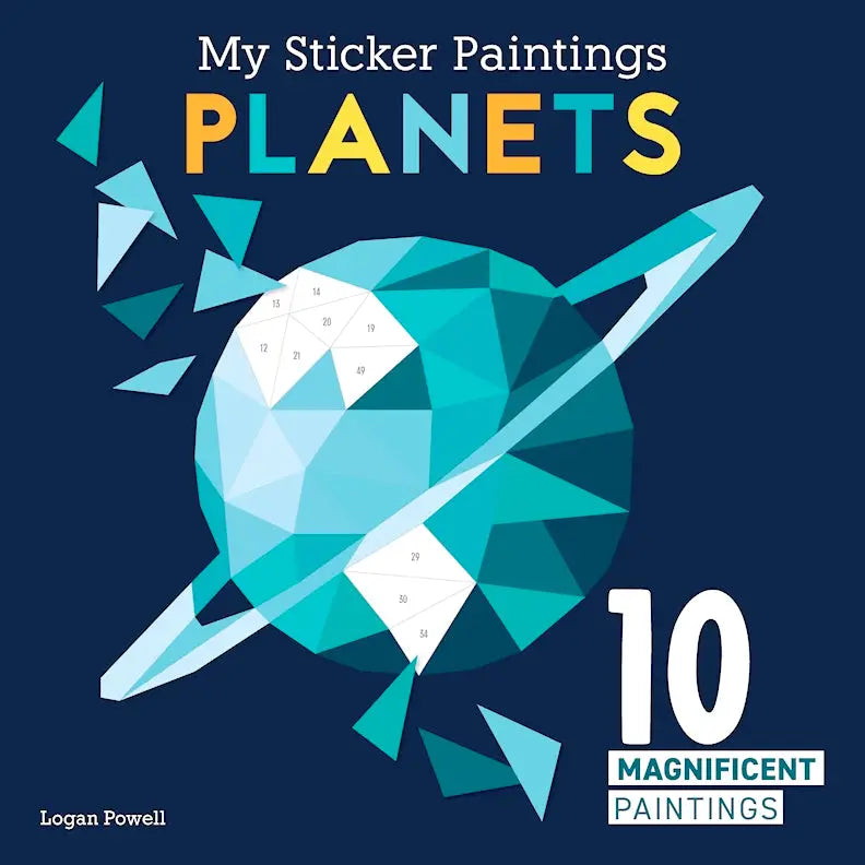 My Sticker Paintings: Planets - Children's Activity Book image 0