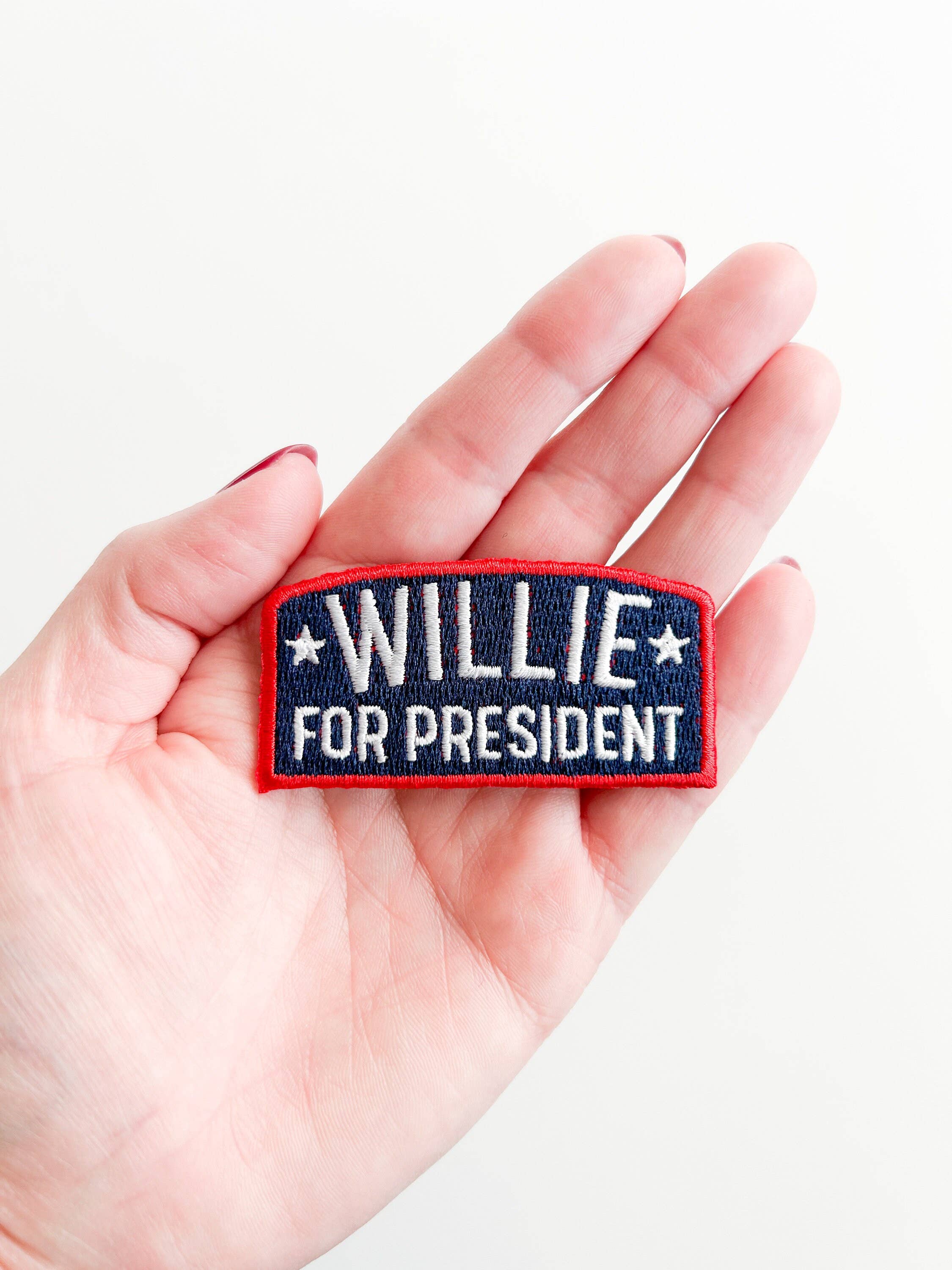 Willie for President Navy Country Cowboy Music Austin Texas