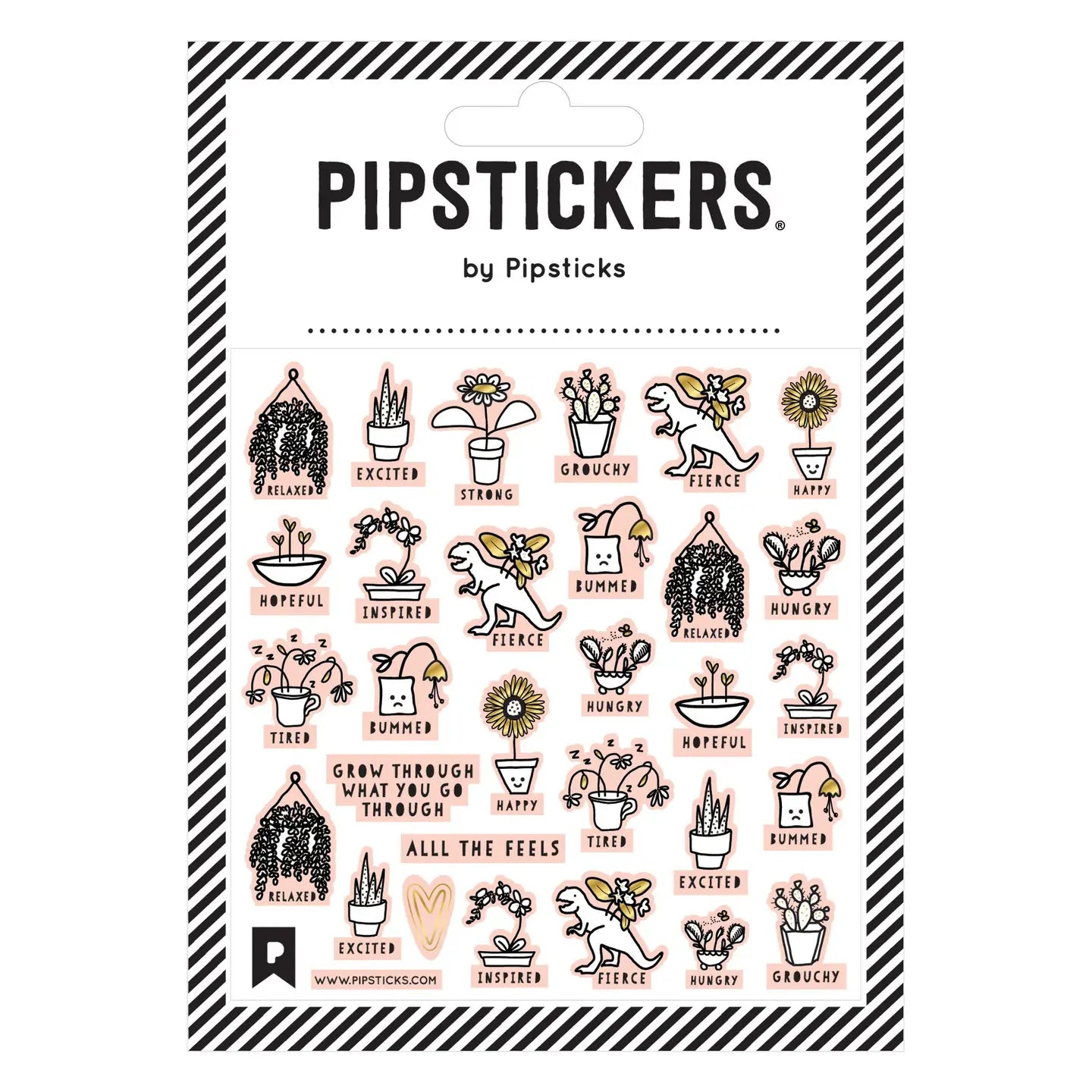 All The Feels Pipstickers 4x4 image 0