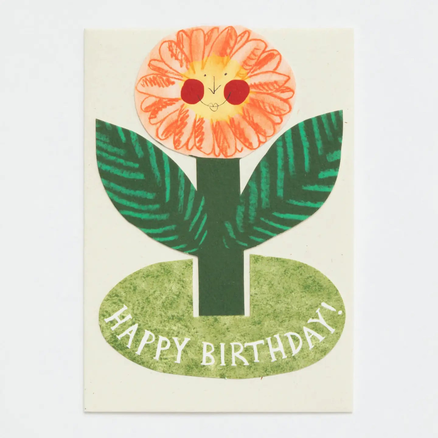 Happy Birthday Flower Stand-Up Card image 0