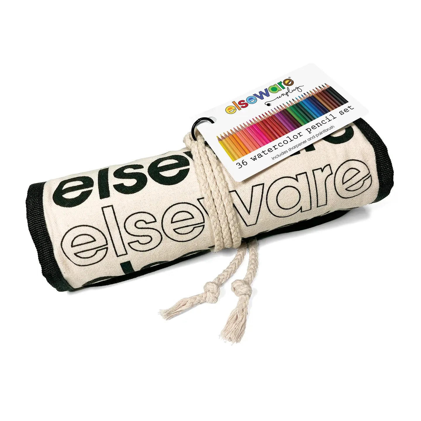 Watercolor Pencils - 36 Colors with Eco-Friendly Canvas Wrap image 0