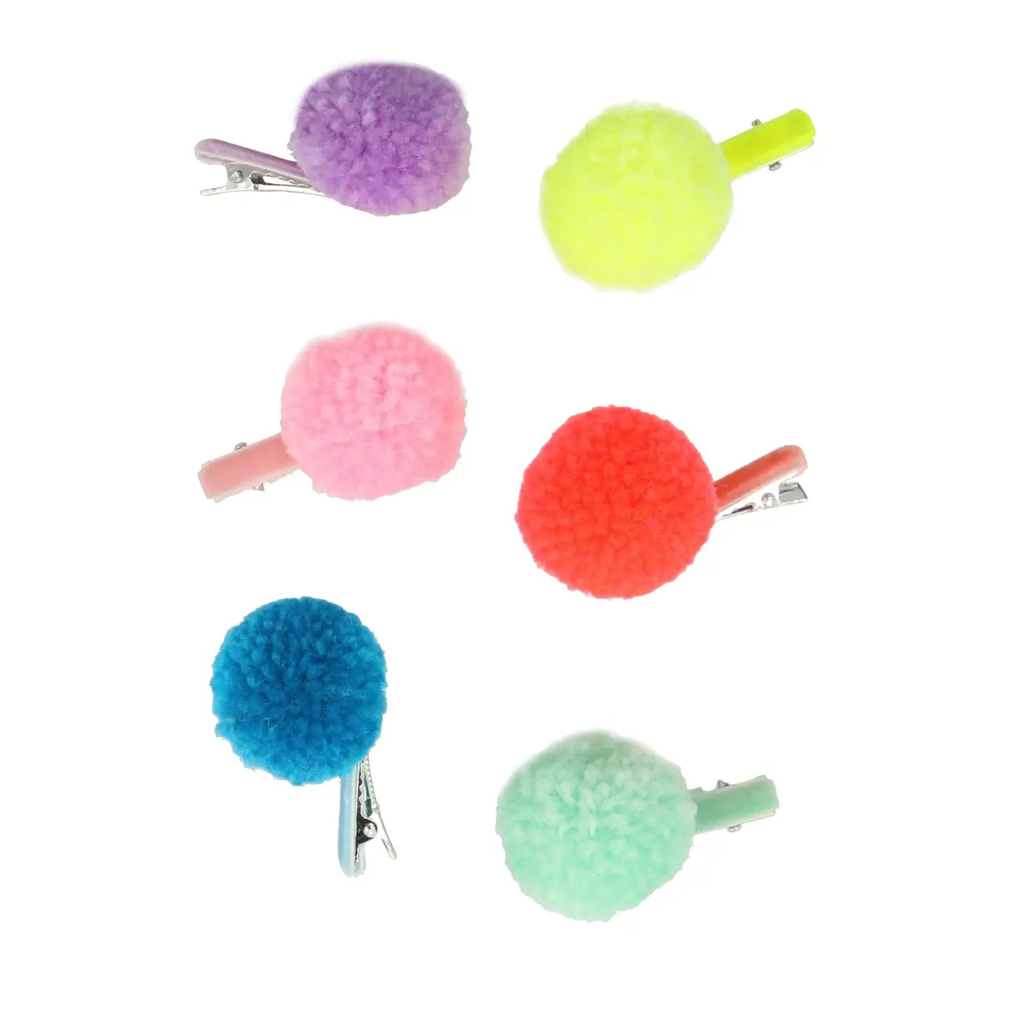 Pompom Unicorn Hair Clips image 2
