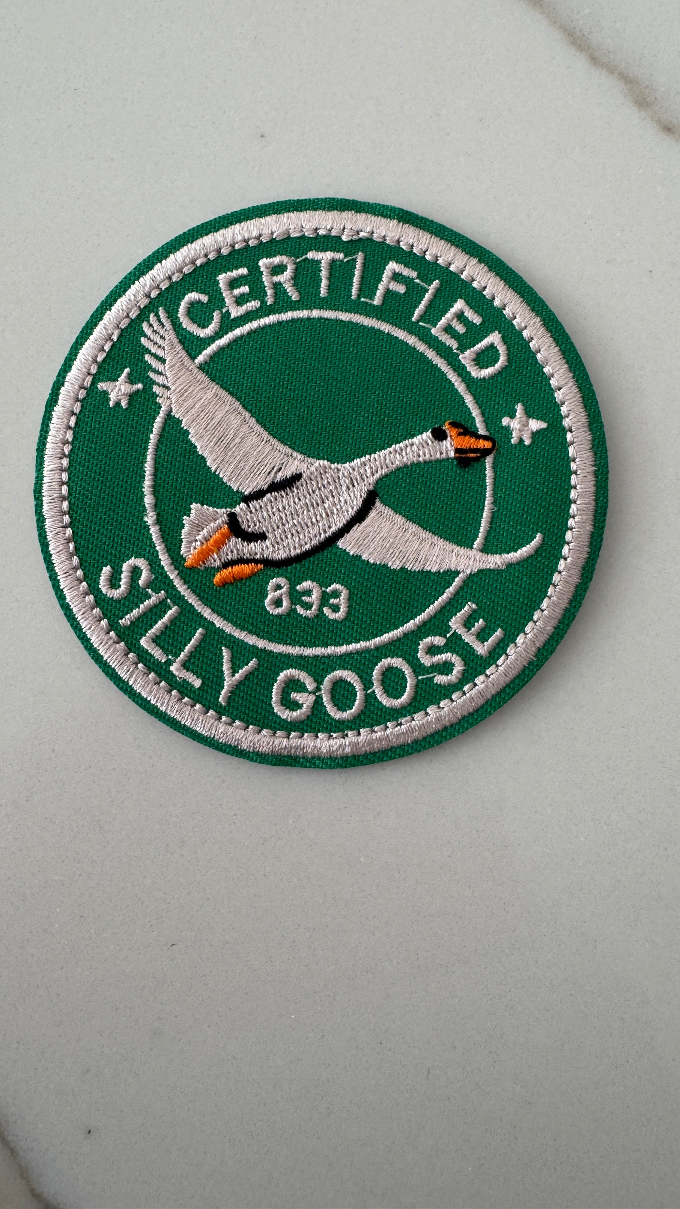 Certified Silly Goose Patch