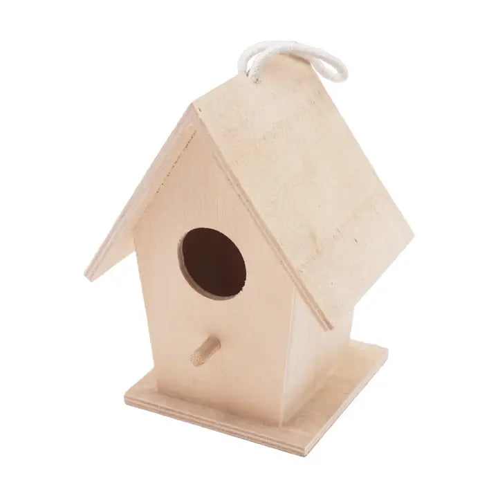 Wood Bird House