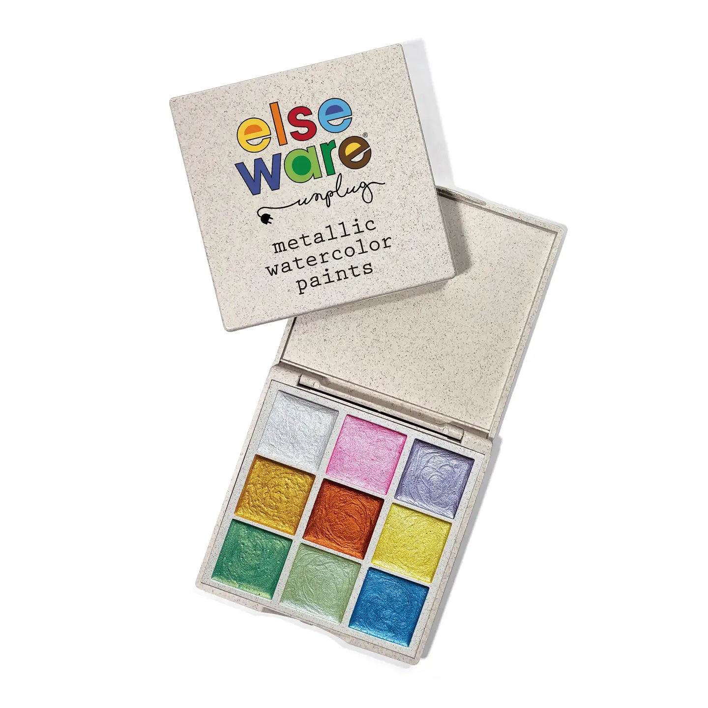 Metallic Watercolors - Portable, Eco-Friendly - 9 Colors image 0