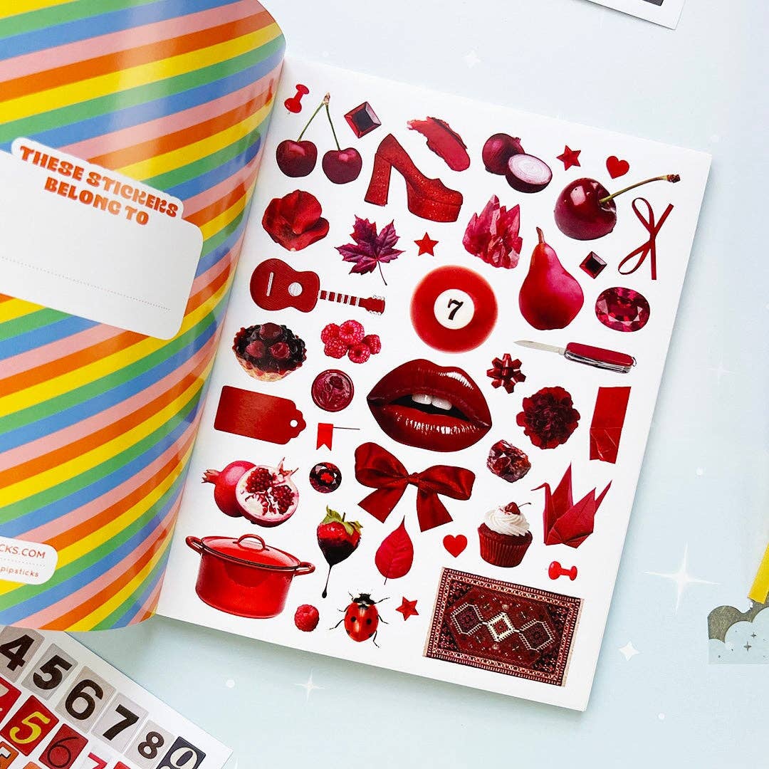 Real Life Sticker Sticker the Rainbow Book Vol 2: In Real Life – Create Shoppe