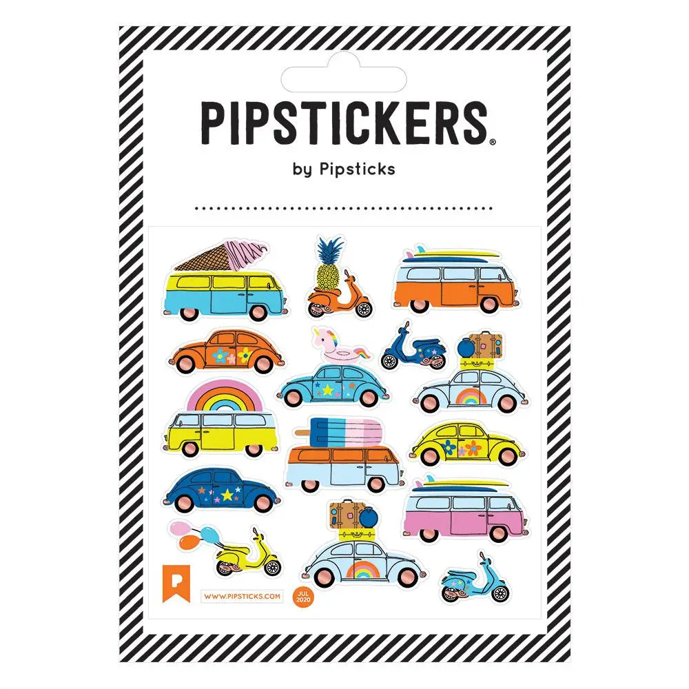 Wanderlust Pipstickers 4x4 image 0