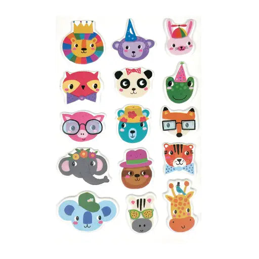 Stickiville Standard - Party Animals (Puffy) image 2